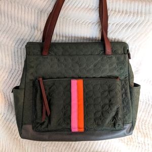 Olive green Fossil handbag